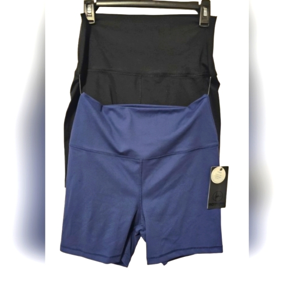 90 Degree By Reflex Interlock Everyday 5" Short Navy & Black Women's Size XXL NW - Picture 1 of 10